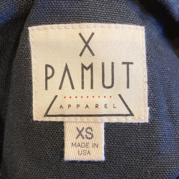 Pamut Apparel linen/hemp handmade black, green, and tan button-up Jacket - xs - Picture 7 of 11